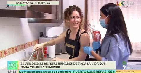 Entrevista y receta Murciana en nuestro Complejo Rural de Canal 7 Región de Murcia